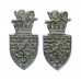 Pair of Devon & Cornwall Constabulary Collar Badges