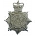 Nottinghamshire Combined Constabulary Helmet Plate - Queen's Crown