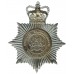 Nottinghamshire Combined Constabulary Helmet Plate - Queen's Crown