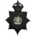 Nottinghamshire Constabulary Night Helmet Plate - King's Crown