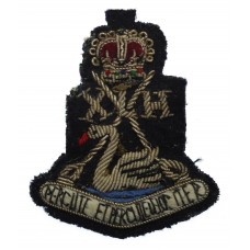 Australian 10th Light Horse Regiment Officer's Bullion Beret Badge