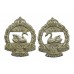 Pair of 10th Western Australian Mounted Infantry (10 WAMI) Collar Badges - King's Crown
