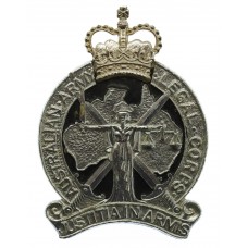 Australian Army Legal Corps Anodised (Staybrite) Cap Badge 