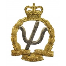 Australian Army Psychology Corps Cap Badge - Queen's Crown