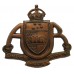 Australian Adelaide University Regiment Hat Badge - King's Crown