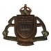 Australian Adelaide University Regiment Hat Badge - King's Crown