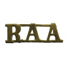 Royal Australian Artillery (R.A.A.) Shoulder Title
