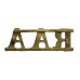 Royal Australian Artillery (R.A.A.) Shoulder Title