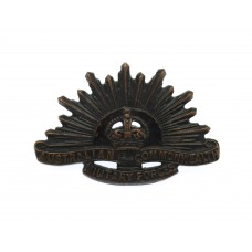 Australian Commonwealth Military Forces Collar Badge - King's Crown