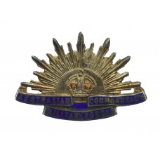 WW1 Australian Commonwealth Military Forces Sterling Silver & Enamel Sweetheart Brooch