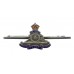 Royal Artillery Sterling Silver & Enamel Sweetheart Brooch/Tie Pin - King's Crown