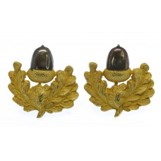 Pair of Cheshire Regiment Officer's Collar Badges