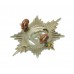 Worcestershire Regiment Bi-Metal Collar Badge