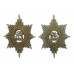 Pair of Worcestershire Regiment Bi-Metal Collar Badges