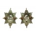 Pair of Worcestershire Regiment Bi-Metal Collar Badges