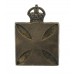 Royal Army Chaplain's Department Silvered Cap Badge