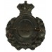Victorian Forfarshire Constabulary Wreath Helmet Plate
