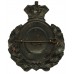 Victorian Forfarshire Constabulary Wreath Helmet Plate