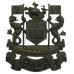 Port of London Authority Police Blackened Brass Helmet Plate