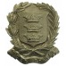 Victorian Hull City Police White Metal Helmet Plate