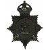 East Suffolk Police Night Helmet Plate - King's Crown