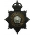 North Riding Constabulary Night Helmet Plate - King's Crown