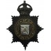 Grimsby Borough Police Night Helmet Plate - King's Crown