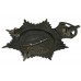 Grimsby Borough Police Night Helmet Plate - King's Crown