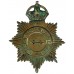 Walsall Borough Police Night Helmet Plate - King's Crown