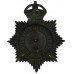 Stoke-on-Trent City Police Night Helmet Plate - King's Crown