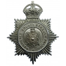 Rochdale County Borough Police Helmet Plate - King's Crown