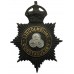 Lincolnshire Constabulary Night Helmet Plate - King's Crown