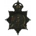 Lincolnshire Constabulary Night Helmet Plate - King's Crown