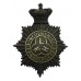 Victorian Lincolnshire Constabulary Helmet Plate