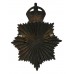Lincolnshire Constabulary Helmet Plate - King's Crown