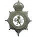 Macclesfield Borough Police Helmet Plate - King's Crown