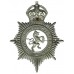 Macclesfield Borough Police Helmet Plate - King's Crown