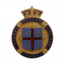 Durham County Constabulary Special Constable Enamelled Lapel Badg