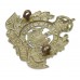 East Suffolk Police White Metal Cap Badge - King's Crown