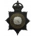 Bedfordshire Constabulary Night Helmet Plate - King's Crown