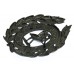 Liverpool City Police Blackened White Metal Wreath Helmet Plate