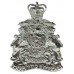 Leicester City Police Helmet Plate - Queen's Crown