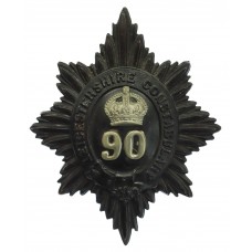 Leicestershire County Constabulary Helmet Plate - King's Crown
