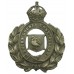 Buckinghamshire Constabulary Wreath Helmet Plate - King's Crown