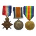 WW1 1914-15 Star Medal Trio - Cpl. A. Rolfe, 7th Bn. Wiltshire Regiment