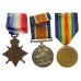 WW1 1914-15 Star Medal Trio - Cpl. A. Rolfe, 7th Bn. Wiltshire Regiment