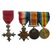 M.B.E. (Civil Division) and WW1 1914-15 Star Medal Trio - Pte. E.M. Rogers, Royal Army Medical Corps