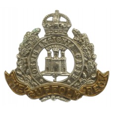 Edwardian Suffolk Regiment Cap Badge