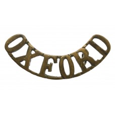 Oxfordshire Light Infantry (OXFORD) Shoulder Title