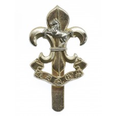 The King's Regiment Anodised (Staybrite) Cap Badge